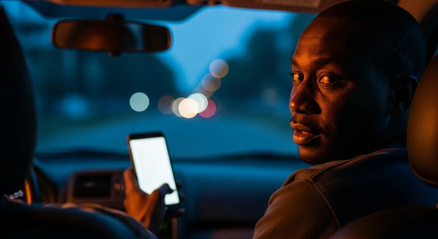 A rideshare driver hearing Scripture in his mother tongue from a passenger's phone